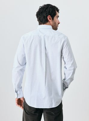 Imagen 2 del producto Camisa Vestir Cuadros Manga Larga