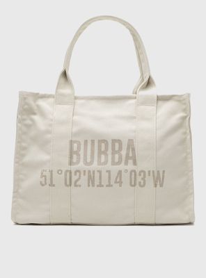 Cartera Tote Canvas Beige