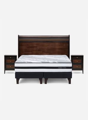 Imagen 2 del producto Cama Driven Opera II 2 Plazas Base Dividida + Respaldo + Veladores