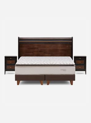 Imagen 2 del producto Cama Nest Opera II Súper King Base Dividida + Respaldo + Veladores