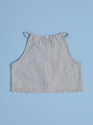 Imagen 2 del producto Polera Lino Look Detalle Conchitas