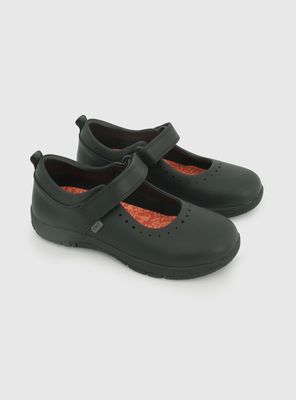 Imagen 2 del producto Zapato Escoolar Reina Boca Velcro Decorada  Niña