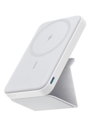 Batería Portátil Inalámbrica Carga Magnética 7.5W Blanco