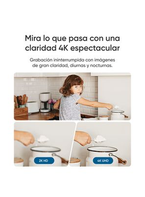 Imagen 2 del producto Cámara de Seguridad Interior Eufy E30 Blanco