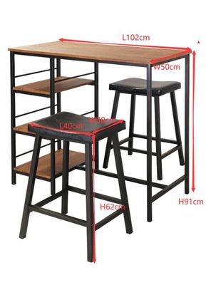 Imagen 2 del producto Juego de Comedor Vesant 2 Sillas