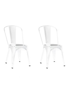 Set de 2 Sillas Antique Blanco
