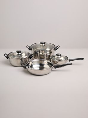 Batería Cocina 7 Piezas Acero