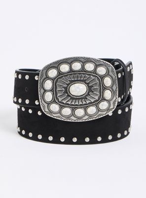 Imagen 1 del producto Cinturón Hebilla XL Suede y Aluminio