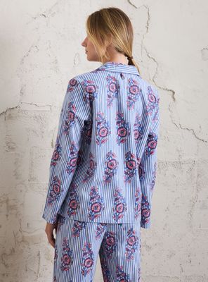 Imagen 2 del producto Pijama Set Franela Camisero Full Estampado