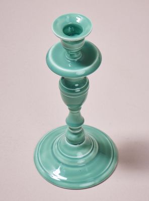 Imagen 2 del producto Candelabro Verde Ecléctica 11x11x23 cm