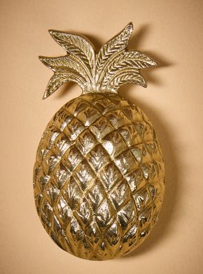 Imagen 2 del producto Caja De Piña Dorada 19x10.5x8.5 cm