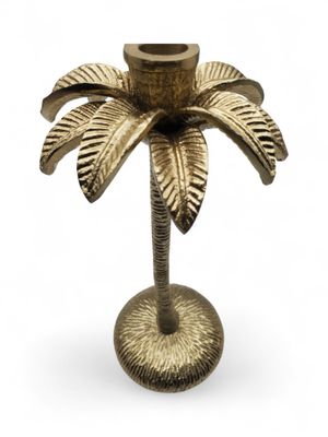 Imagen 2 del producto Candelabro Palmera Dorado M