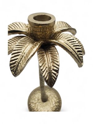 Imagen 2 del producto Candelabro Palmera Dorado S