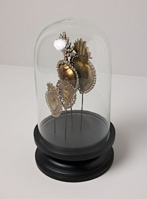 Imagen 2 del producto Adorno Corazones Ecléctica 22x37 cm