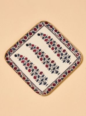 Imagen 2 del producto Plato Cuadrado Arboles 20x20 cm