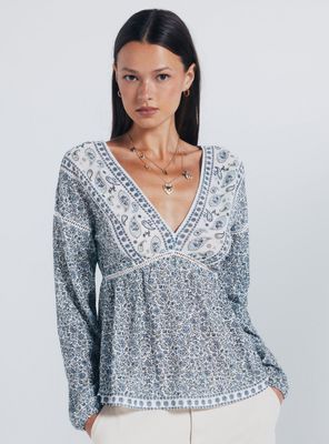 Blusa Boho Cenefa