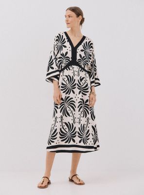 Vestido Largo Estampado