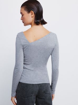 Imagen 2 del producto Polera Escote Asimétrico