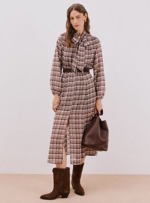 Vestido Fluido Estampado