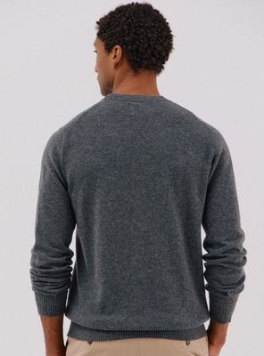 Imagen 2 del producto Chaleco Lana Lambswool Cuello Redondo