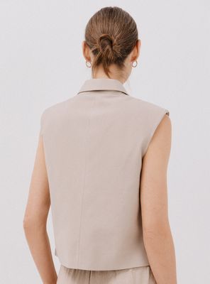 Imagen 2 del producto Chaleco de Cuello Solapa