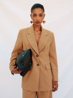 Blazer de Cuello Solapa