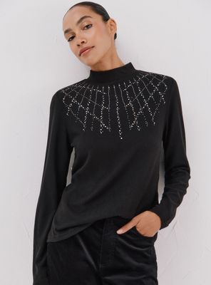 Imagen 1 del producto Polera con Detalle Strass