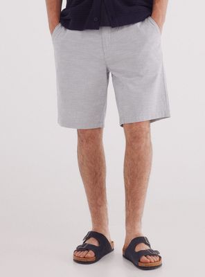 Short Chambray Comfort Slim Fit