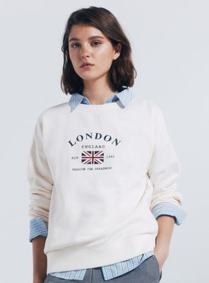 Sudadera Gráfica Ciudad