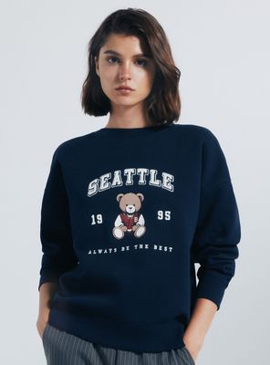 Sudadera Gráfica Ciudad