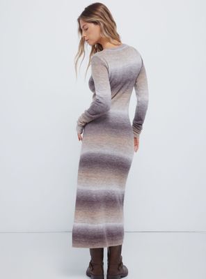 Imagen 2 del producto Vestido Midi Punto Space Dye