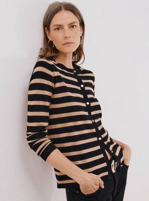 Chaleco Manga Corta Acabado Acanalado