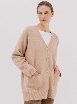 Imagen 1 del producto Cárdigan Largo Bolsillos