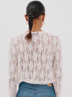 Imagen 2 del producto Top Encaje Volante