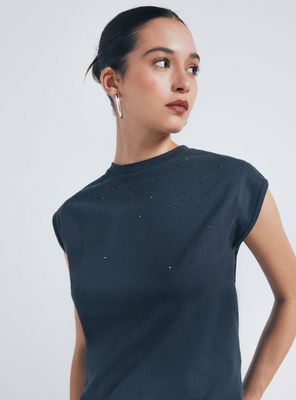 Imagen 2 del producto Polera Tachas Cristal