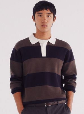 Chaleco Polo Rayas Anchas