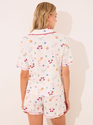 Imagen 2 del producto Pijama Camisero Corto Algodón Moomin