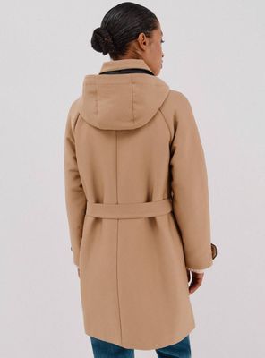 Imagen 2 del producto Gabardina Satinada Capucha Desmontable