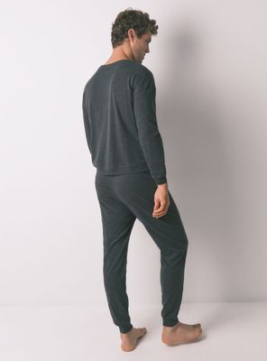 Imagen 2 del producto Pijama Largo Algodón Gris Bugs Bunny