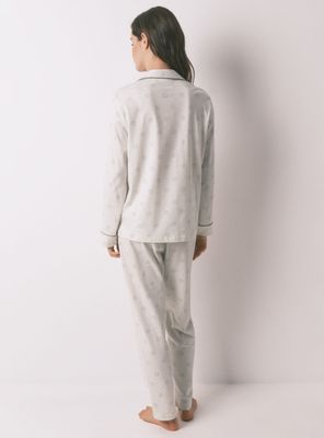 Imagen 2 del producto Pijama Camisero Largo Algodón Snoopy Allover