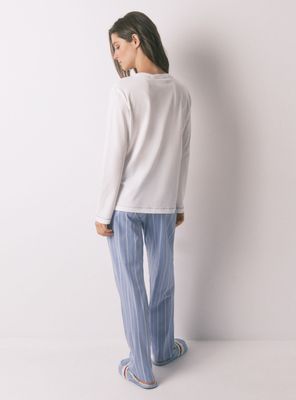 Imagen 2 del producto Pijama Largo Algodón Harry Potter Marfil