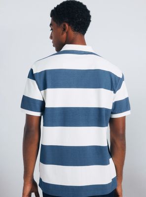 Imagen 2 del producto Polo Piqué Rayas Anchas Regular Fit