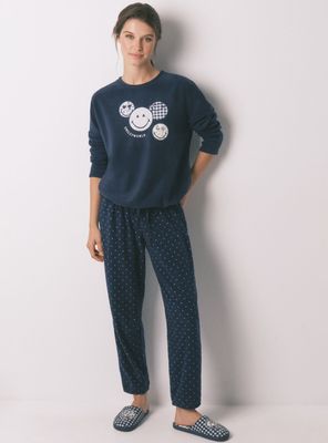 Imagen 1 del producto Pijama Largo Polar Smileyworld® Navy