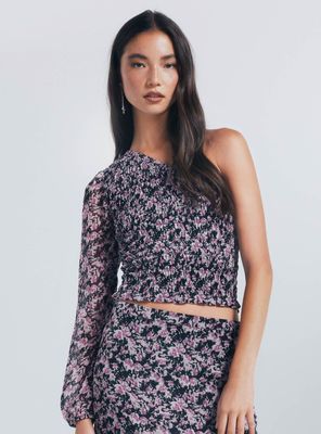 Blusa Asimétrica Smock