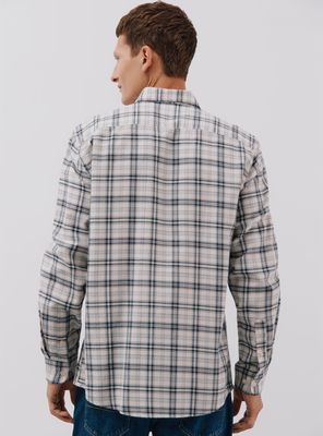 Imagen 2 del producto Camisa Print Cuadros Tencel