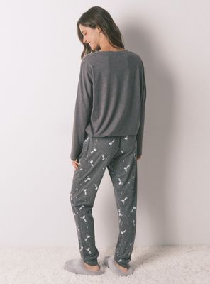 Imagen 2 del producto Pijama Largo Algodón Snoopy