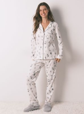 Imagen 2 del producto Pijama Camisero Algodón Snoopy