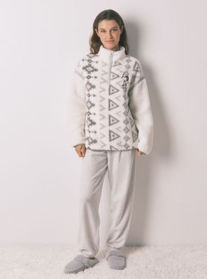 Imagen 2 del producto Pijama Largo Borrego y Polar Snoopy