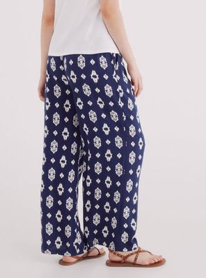 Imagen 2 del producto Pantalón Fluido Palazzo Estampado