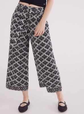 Pantalón Estilo Fluido Estampado